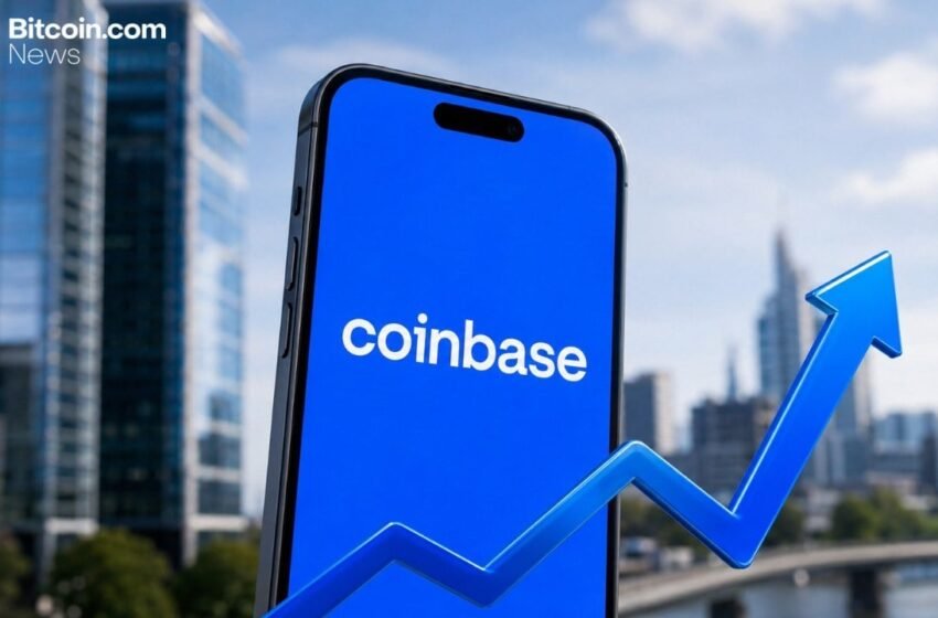  Coinbase Reports 8.6% Record Market Share and $200 Million Derivatives Revenue