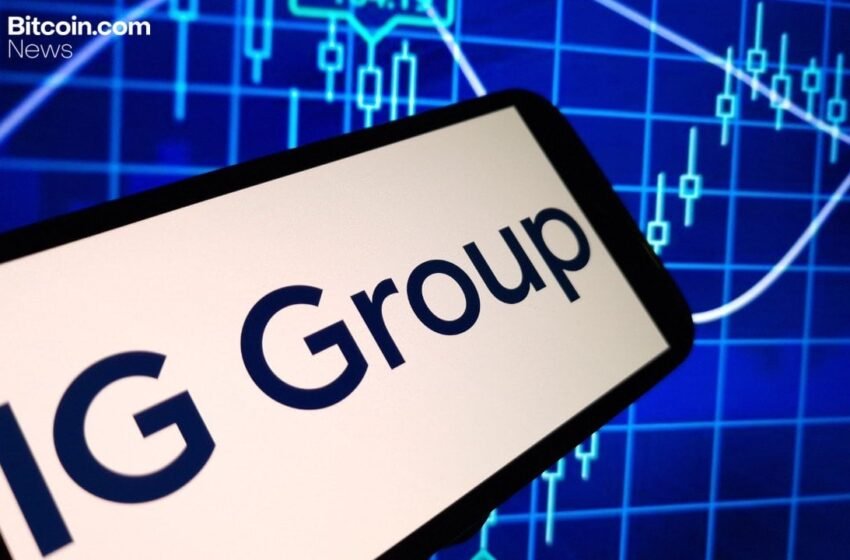  Financial Giant IG Expands UK Crypto Platform to 100+ Digital Assets