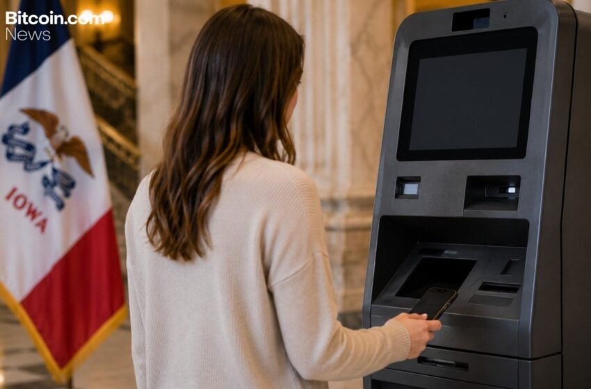  Iowa Signs Crypto ATM Licensing and Oversight Bill Into Law