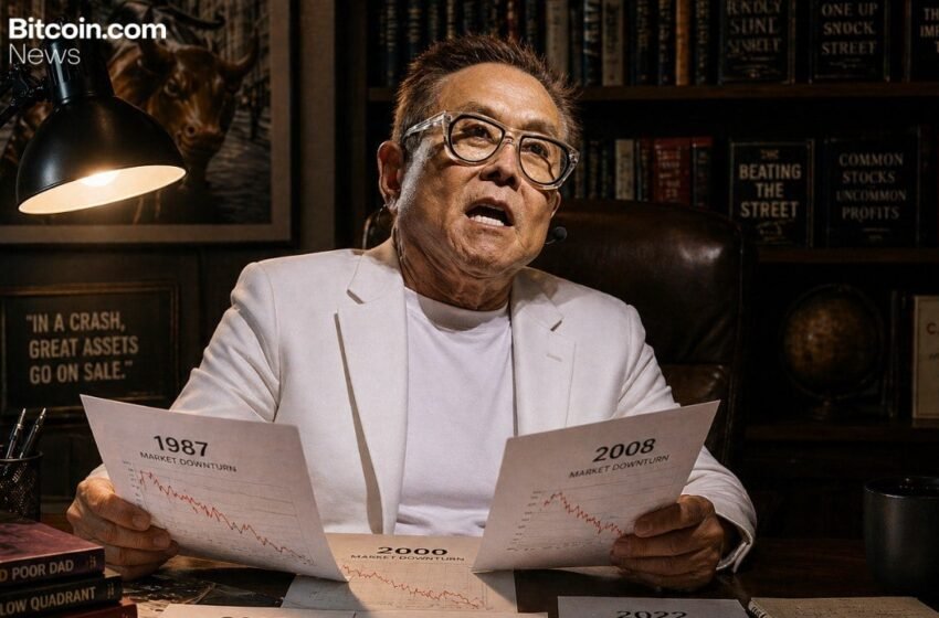  Robert Kiyosaki Escalates Giant Crash Warning, Says It Could Turn Into Depression