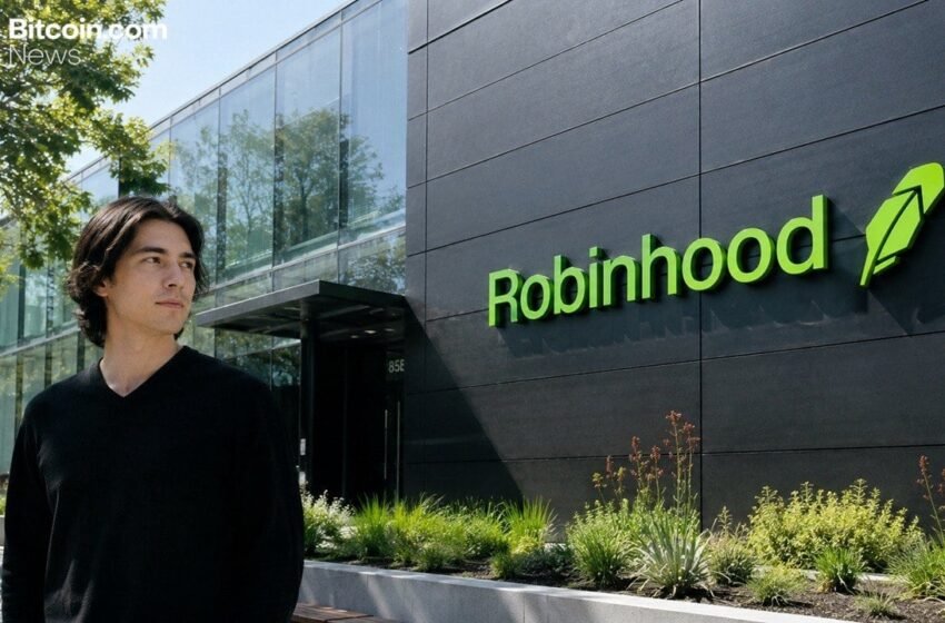  Robinhood CEO Says US ‘Very Close’ to Passing Crypto Clarity Act
