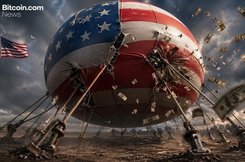  US Debt Nears $39T GDP Mark for First Time Since 1946, Validating Bitcoin