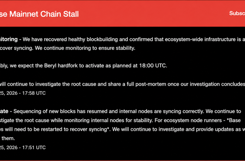 Base Network Stalls After Invalid Block Freezes Sequencer