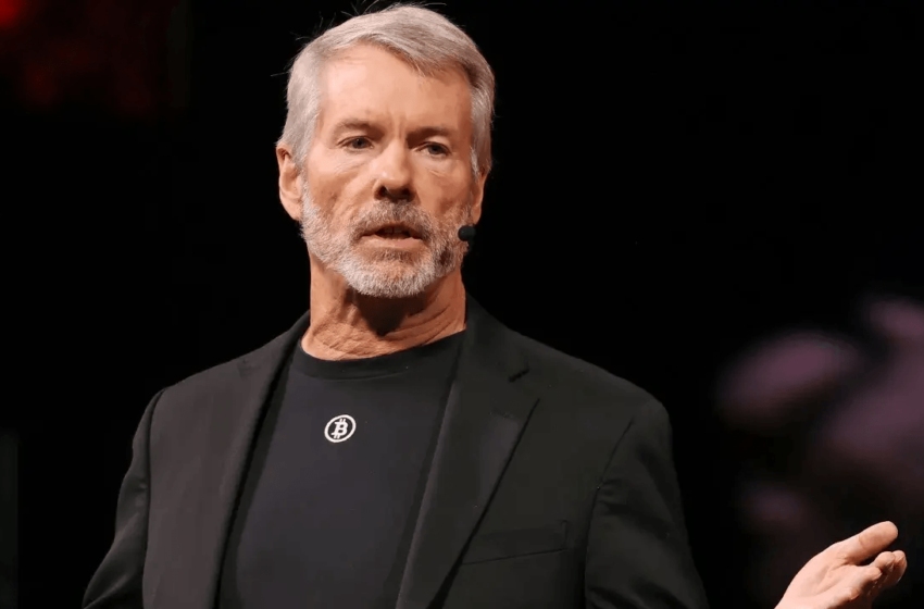  Saylor Walks Back ‘Never Sell’ at BTC Prague
