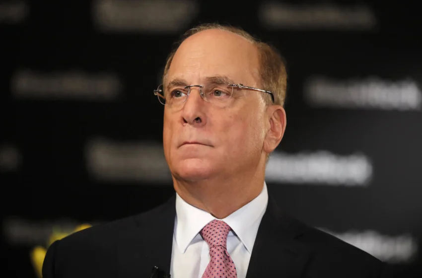  Larry Fink Is Bullish, Sees Technology Supporting Markets and Bitcoin