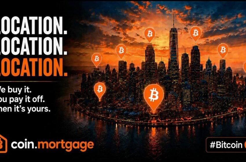  CoinMortgage Launches Bitcoin Purchase Financing Services