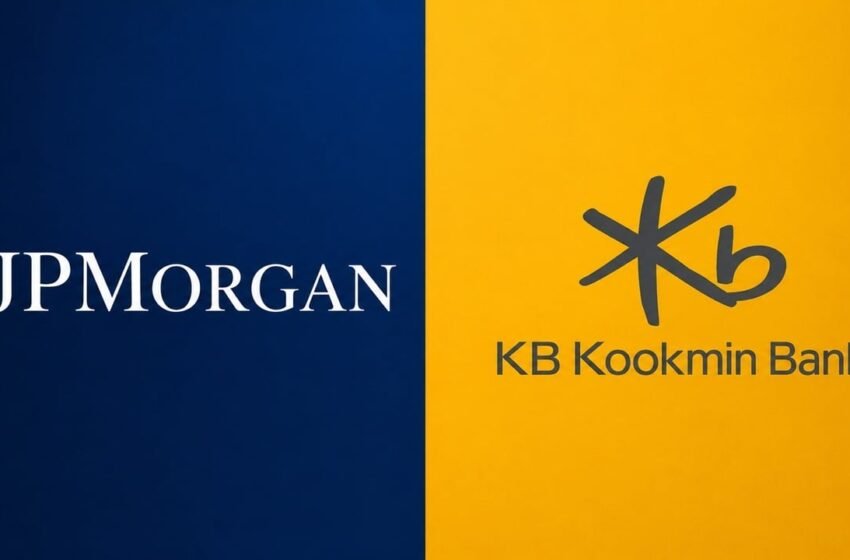  KB Kookmin Taps JPMorgan’s Kinexys as South Korea’s Largest Bank Pushes Instant Dollar Payments