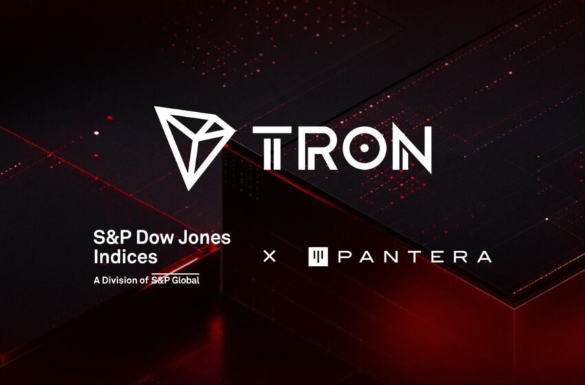 TRON Included in S&P Pantera Digital Asset Index as Institutional Benchmarking Expands to Blockchain Networks