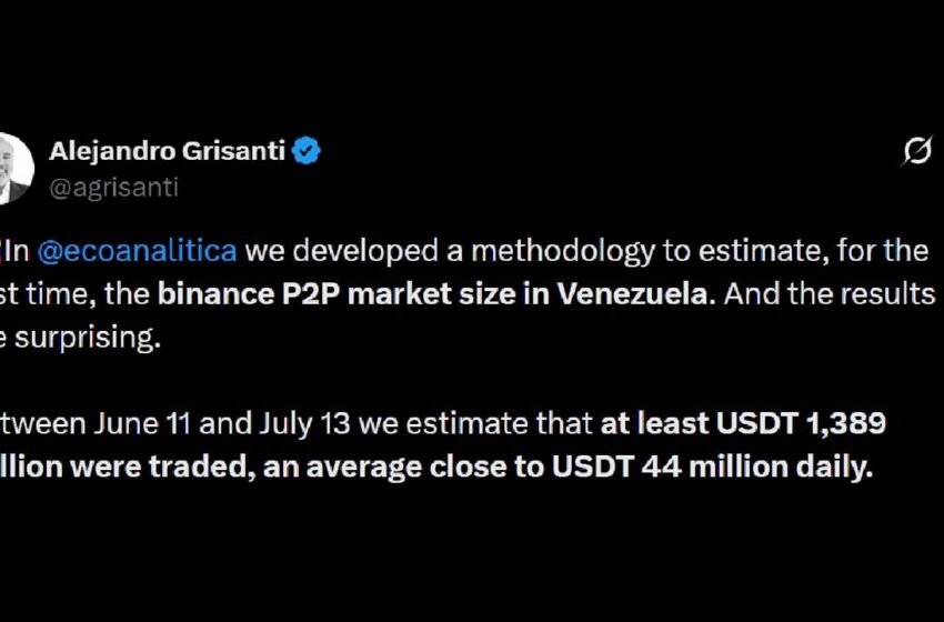 How Venezuela’s Binance P2P Market Now Rivals Its Oil Exports