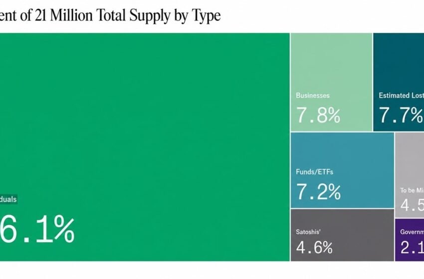  Who Actually Owns Bitcoin? Not Wall Street or Institutions — Individuals Hold 66%, Bitwise Says