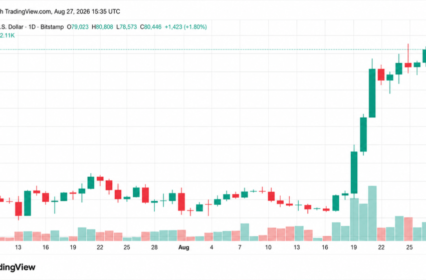  Bitcoin Price Rockets Past $80K as Leveraged Shorts Get Crushed