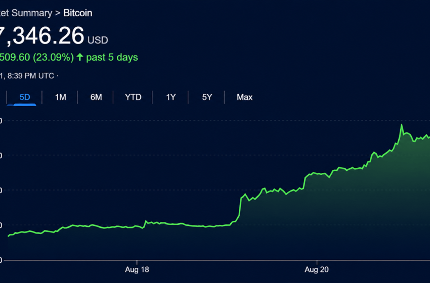  Bitcoin, Stocks and Gold Rip Higher While Bond Market Fear Festers
