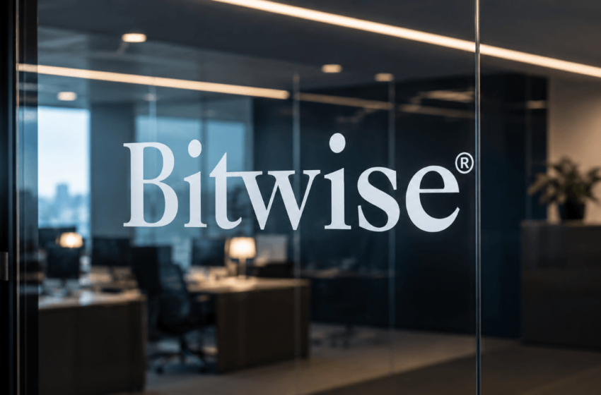  Bitwise’s Solana ETF Hits $1 Billion AUM Just 10 Months After Launch