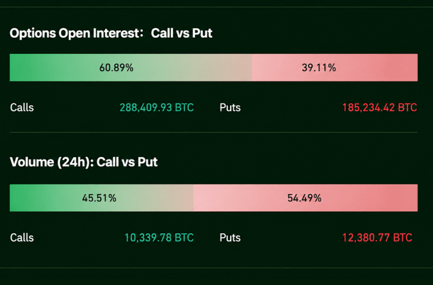  Options Bets Turn Defensive Ahead of a Bitcoin Price Showdown