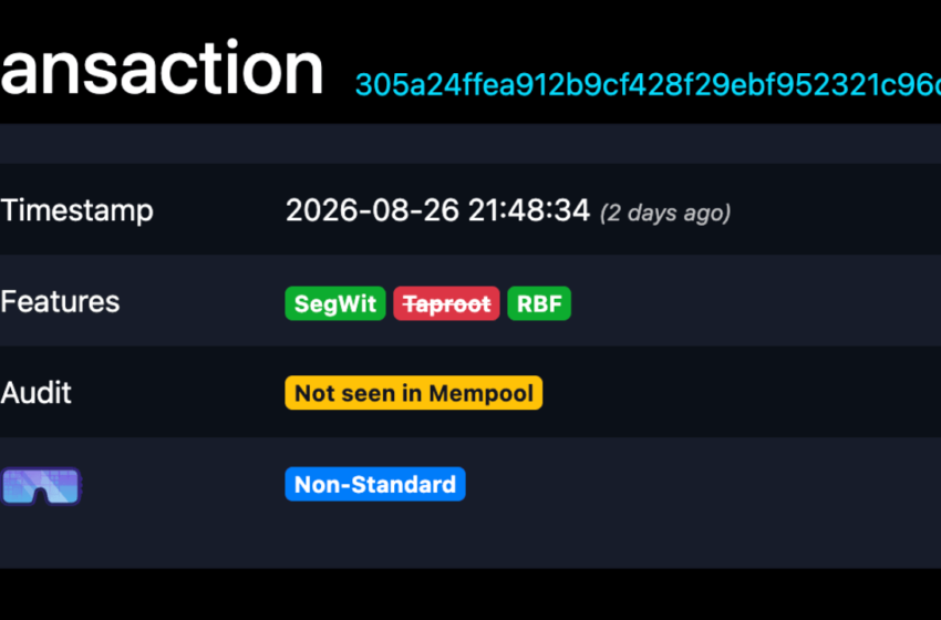  Starkware Mines Quantum-Safe Bitcoin Transaction on Mainnet