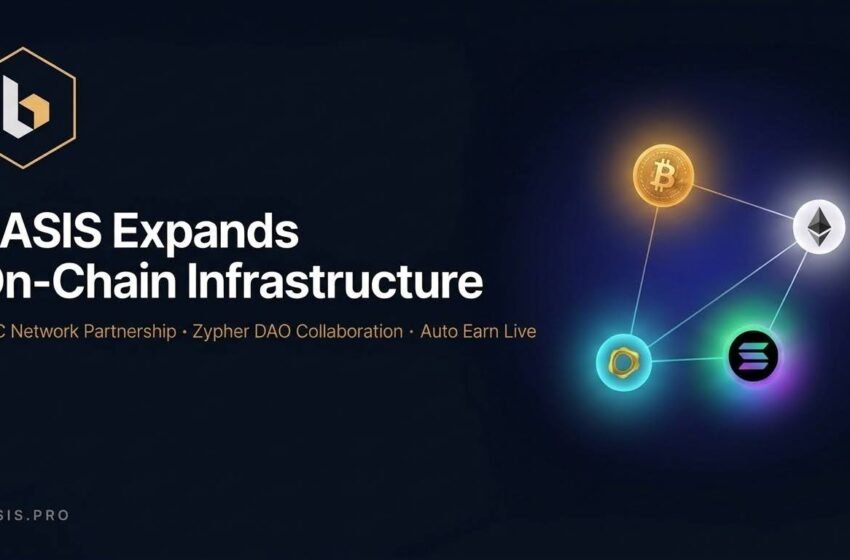  BASIS.pro Expands On-Chain Infrastructure With XDC Network Partnership and Zypher DAO as Auto Earn Goes Live