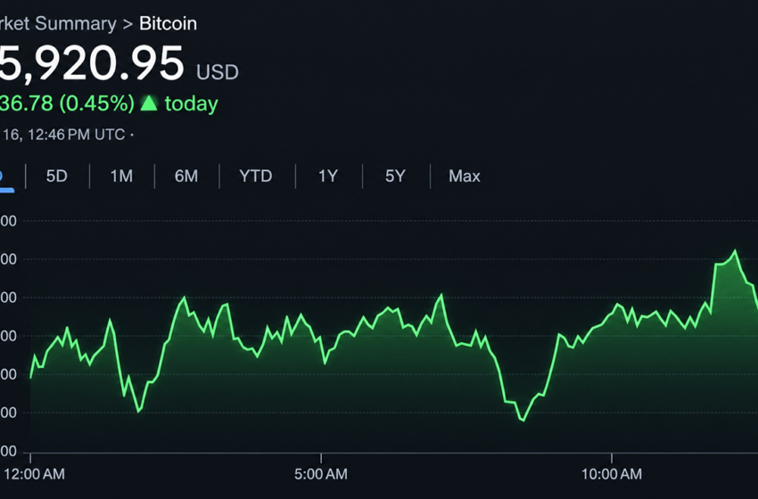  Bitcoin Price Clings to $75K After a Nasty $74,913 Shakeout