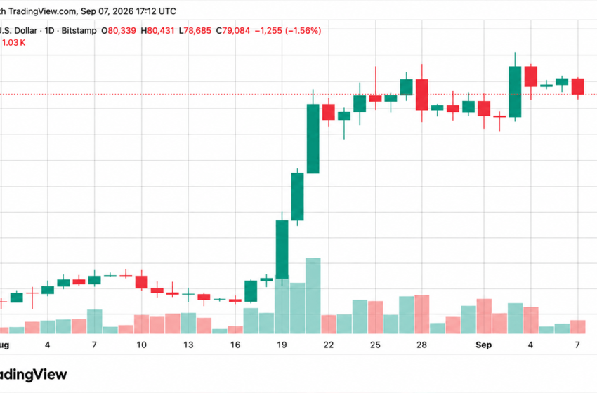  Bitcoin Price Drops Below $79K Line as Longs Get Torched in $208M Rout