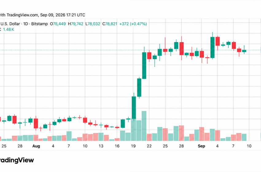  Bitcoin Price Steadies at $78K Despite $6B Treasury Action