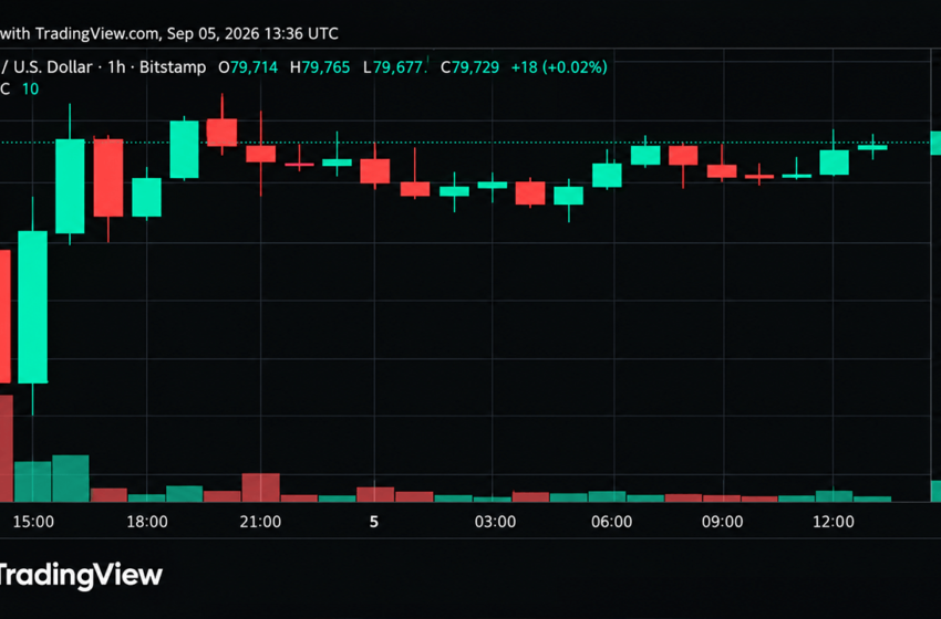  Bitcoin Price Teeters Near $80K as Momentum Starts to Crack