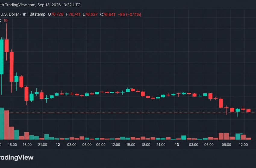  Bitcoin’s Price Looks Shaky at $76K, but the Trend Says Otherwise