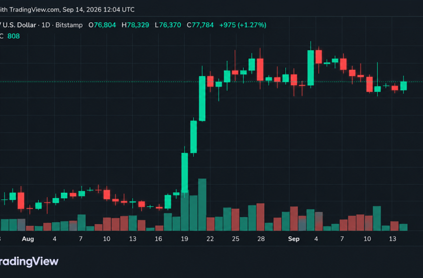  Bitcoin’s Price Refused to Break at $76K, but $79K Won’t Give