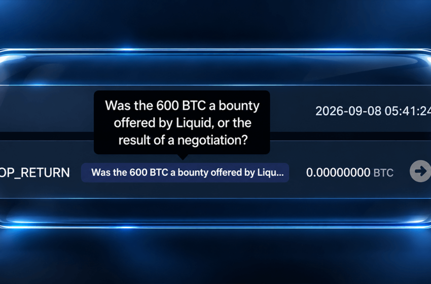  Blockstream Hackers Turn Bitcoin Into a Wild Onchain Message Board – Bitcoin News
