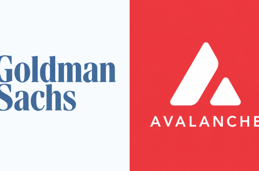  Goldman Sachs Just Put a $100B Treasury Fund on Avalanche Rails