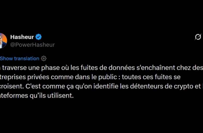  Massive French Data Leaks Spark Surge in Fake Crypto Support Calls