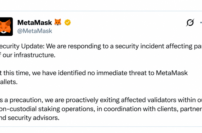  Metamask Pulls Validators as Meager ETH Theft Sounds Big Alarm