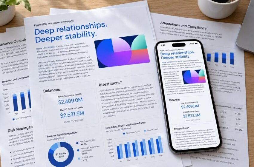  Ripple’s RLUSD Exceeds $2.4B as Monthly Market Cap Growth Tops 50%