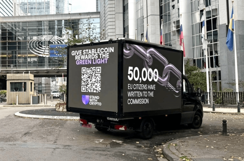  50,000 Europeans Reportedly Collide With EU Central Banks Over Stablecoins